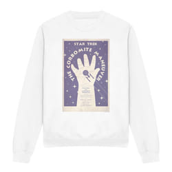 Star Trek Unisex Adult The Original Series Episode 10 Sweatshirt - S, White