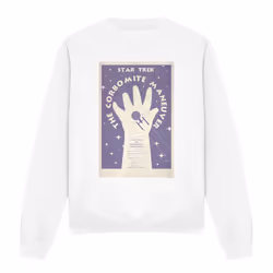 Star Trek Unisex Adult The Original Series Episode 10 Sweatshirt - L, White