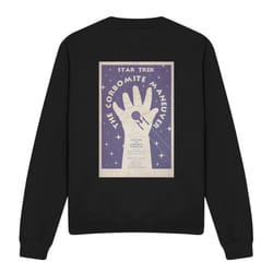 Star Trek Unisex Adult The Original Series Episode 10 Sweatshirt - S, Black