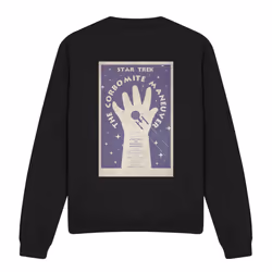 Star Trek Unisex Adult The Original Series Episode 10 Sweatshirt - XXL, Black