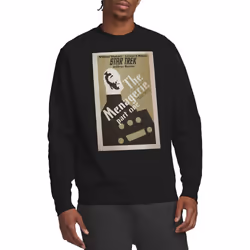Star Trek Unisex Adult The Original Series Episode 11 Sweatshirt - L, Black