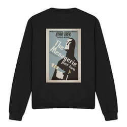 Star Trek Unisex Adult The Original Series Episode 12 Sweatshirt - S, Black