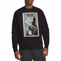 Star Trek Unisex Adult The Original Series Episode 12 Sweatshirt - S, Black