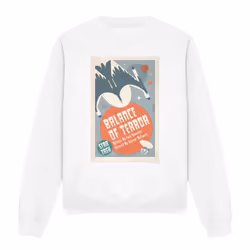 Star Trek Unisex Adult The Original Series Episode 14 Sweatshirt - XXL, White