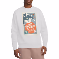 Star Trek Unisex Adult The Original Series Episode 14 Sweatshirt - XXL, White