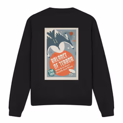 Star Trek Unisex Adult The Original Series Episode 14 Sweatshirt - XL, Black