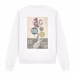 Star Trek Unisex Adult The Original Series Episode 15 Sweatshirt - XXL, White