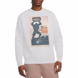 Star Trek Unisex Adult The Original Series Episode 16 Sweatshirt - XXL, White