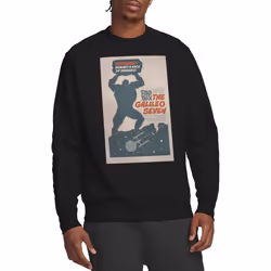 Star Trek Unisex Adult The Original Series Episode 16 Sweatshirt - S, Black