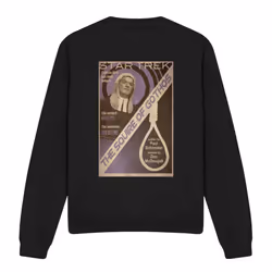 Star Trek Unisex Adult The Original Series Episode 17 Sweatshirt - L, Black