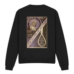 Star Trek Unisex Adult The Original Series Episode 17 Sweatshirt - XXL, Black