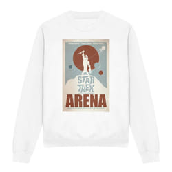 Star Trek Unisex Adult The Original Series Episode 18 Sweatshirt - XXL, White
