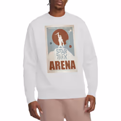 Star Trek Unisex Adult The Original Series Episode 18 Sweatshirt - XXL, White