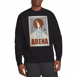 Star Trek Unisex Adult The Original Series Episode 18 Sweatshirt - XXL, Black