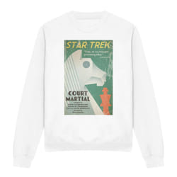 Star Trek Unisex Adult The Original Series Episode 20 Sweatshirt - S, White