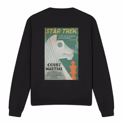 Star Trek Unisex Adult The Original Series Episode 20 Sweatshirt - XXL, Black