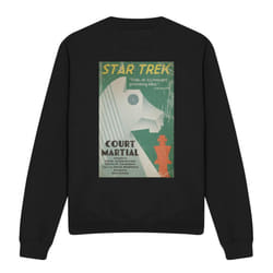 Star Trek Unisex Adult The Original Series Episode 20 Sweatshirt - XXL, Black