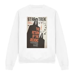 Star Trek Unisex Adult The Original Series Episode 21 Sweatshirt - L, White