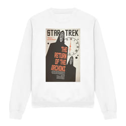 Star Trek Unisex Adult The Original Series Episode 21 Sweatshirt - XXL, White