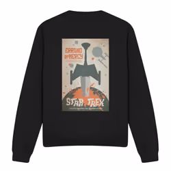 Star Trek Unisex Adult The Original Series Episode 26 Sweatshirt - XXL, Black