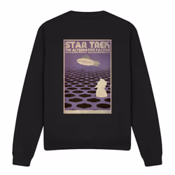 Star Trek Unisex Adult The Original Series Episode 27 Sweatshirt - S, Black