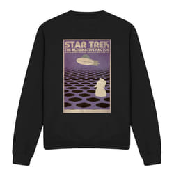Star Trek Unisex Adult The Original Series Episode 27 Sweatshirt - XXL, Black
