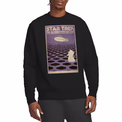 Star Trek Unisex Adult The Original Series Episode 27 Sweatshirt - XXL, Black