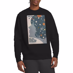 Star Trek Unisex Adult The Original Series Episode 28 Sweatshirt - S, Black