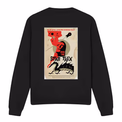 Star Trek Unisex Adult The Original Series Episode 30 Sweatshirt - XXL, Black