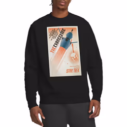 Star Trek Unisex Adult The Original Series Episode 32 Sweatshirt - XL, Black