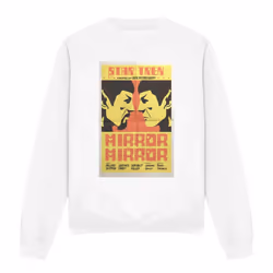 Star Trek Unisex Adult The Original Series Episode 33 Sweatshirt - M, White