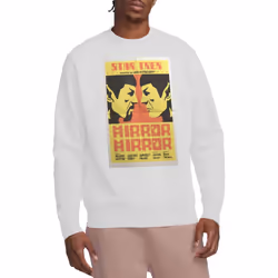 Star Trek Unisex Adult The Original Series Episode 33 Sweatshirt - M, White