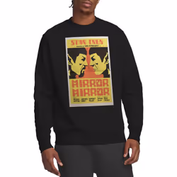 Star Trek Unisex Adult The Original Series Episode 33 Sweatshirt - XXL, Black