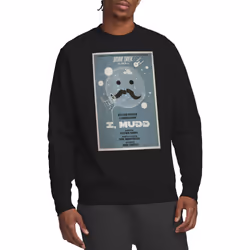 Star Trek Unisex Adult The Original Series Episode 37 Sweatshirt - S, Black