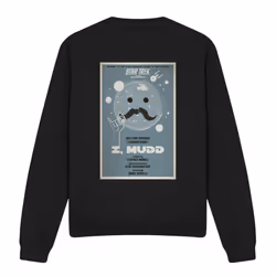 Star Trek Unisex Adult The Original Series Episode 37 Sweatshirt - XXL, Black