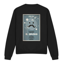 Star Trek Unisex Adult The Original Series Episode 37 Sweatshirt - XXL, Black