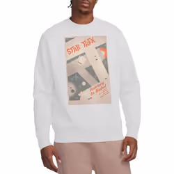 Star Trek Unisex Adult The Original Series Episode 39 Sweatshirt - S, White