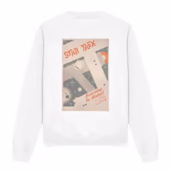 Star Trek Unisex Adult The Original Series Episode 39 Sweatshirt - XXL, White
