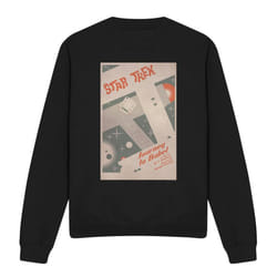 Star Trek Unisex Adult The Original Series Episode 39 Sweatshirt - XXL, Black