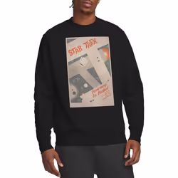 Star Trek Unisex Adult The Original Series Episode 39 Sweatshirt - XXL, Black