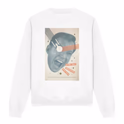 Star Trek Unisex Adult The Original Series Episode 42 Sweatshirt - XL, White