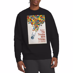 Star Trek Unisex Adult The Original Series Episode 44 Sweatshirt - XXL, Black