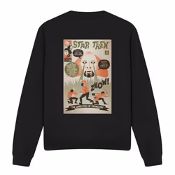 Star Trek Unisex Adult The Original Series Episode 45 Sweatshirt - XL, Black