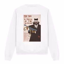 Star Trek Unisex Adult The Original Series Episode 46 Sweatshirt - XXL, White