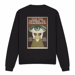 Star Trek Unisex Adult The Original Series Episode 49 Sweatshirt - S, Black