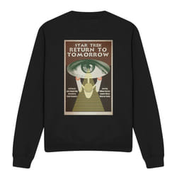 Star Trek Unisex Adult The Original Series Episode 49 Sweatshirt - S, Black