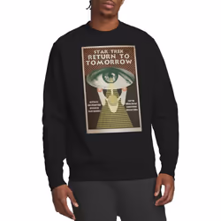 Star Trek Unisex Adult The Original Series Episode 49 Sweatshirt - S, Black