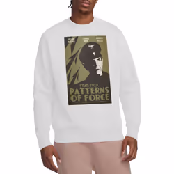 Star Trek Unisex Adult The Original Series Episode 50 Sweatshirt - M, White