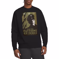 Star Trek Unisex Adult The Original Series Episode 50 Sweatshirt - XXL, Black