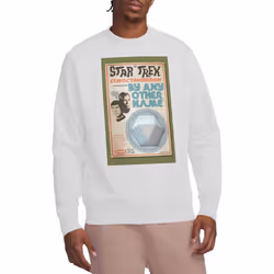 Star Trek Unisex Adult The Original Series Episode 51 Sweatshirt - L, White